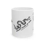George Washington "First Due or Die" Ceramic Coffee Mug