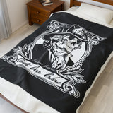 George Washington 'Oath Over Orders' Firefighter Velveteen Plush Blanket