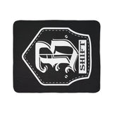 B Shift Firefighter Helmet Shield Fleece Sherpa Blanket | Firefighter Helmet Design