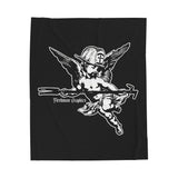 Firefighter Guardian Angel Velveteen Plush Blanket — New York Hook