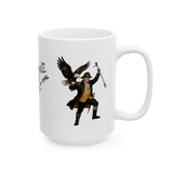 Firefighter Trump "First Due or Die" Ceramic Coffee Mug