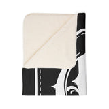 C Shift Firefighter Helmet Shield Fleece Sherpa Blanket | Firefighter Helmet Design