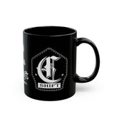 "God Bless C-Shift" Firehouse Graphics Coffee Mug — 11oz & 15oz Black