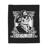 George Washington 'Oath Over Orders' Firefighter Velveteen Plush Blanket