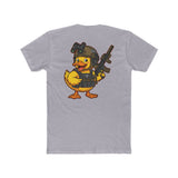 Tactical Ducky Tee — Cartoon Duck Holding Rifle Graphic T-Shirt