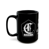 "God Bless C-Shift" Firehouse Graphics Coffee Mug — 11oz & 15oz Black