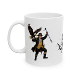 Firefighter Trump "First Due or Die" Ceramic Coffee Mug