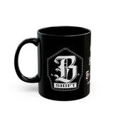 "God Bless B-Shift" Firehouse Graphics Coffee Mug — 11oz & 15oz Black