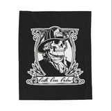 George Washington 'Oath Over Orders' Firefighter Velveteen Plush Blanket