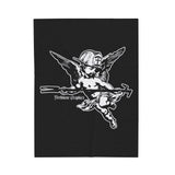 Firefighter Guardian Angel Velveteen Plush Blanket — New York Hook