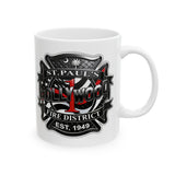 SPFD Station 1 Ceramic Mug — Firefighter Coffee Mug (11oz, 15oz)