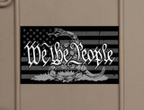 American Flag We The People Gadsden 1776 Weathered Vinyl Sticker Decal