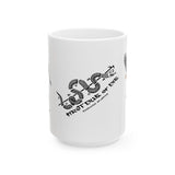 Firefighter Trump "First Due or Die" Ceramic Coffee Mug