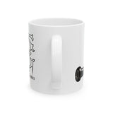 Firefighter Ceramic Mug — Brunette Smoothbore Nozzle (11oz, 15oz)