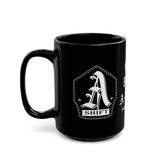 "God Bless A-Shift" Firehouse Graphics Coffee Mug — 11oz & 15oz Black