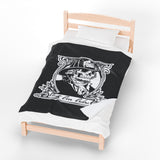 George Washington 'Oath Over Orders' Firefighter Velveteen Plush Blanket