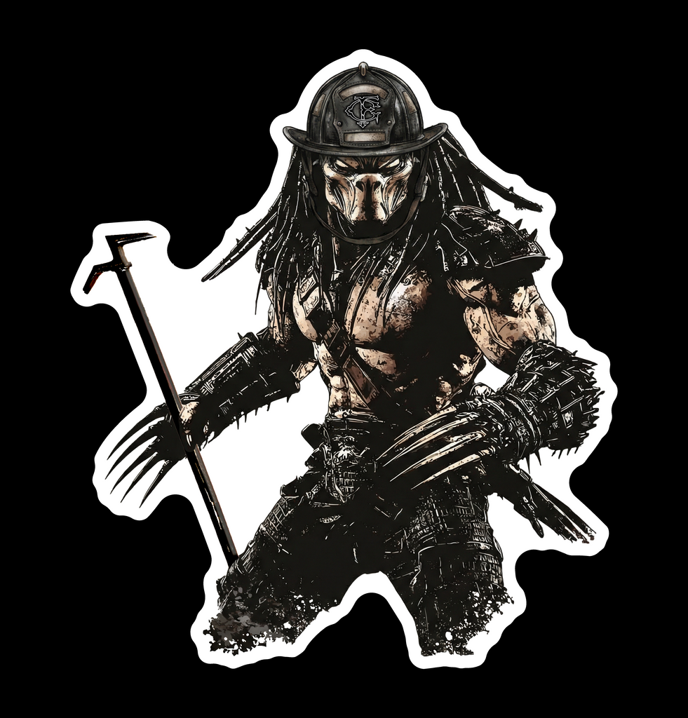 Predator with a Hook (two decals 2.5