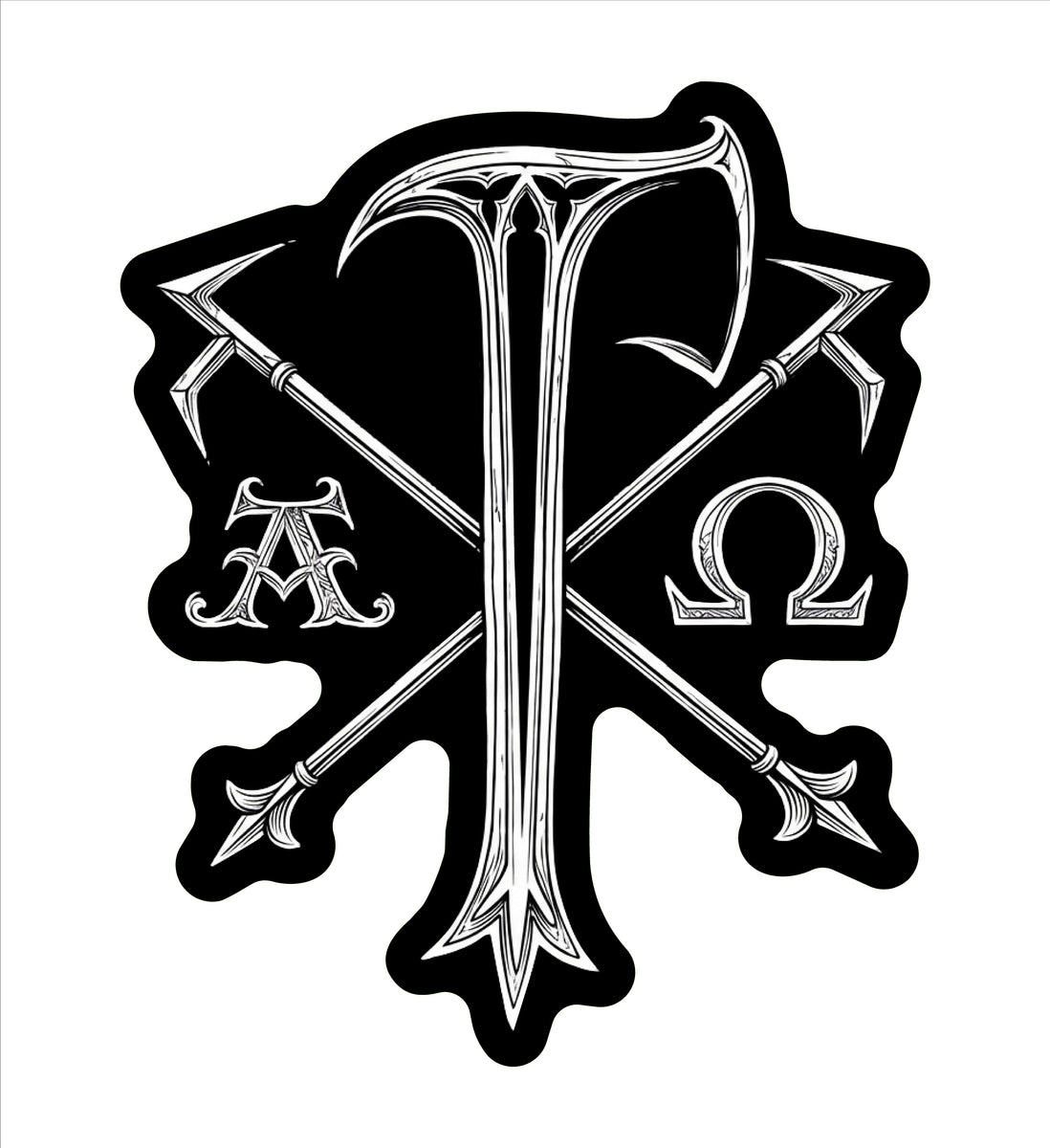 Alpha and Omega (two decals 2.5