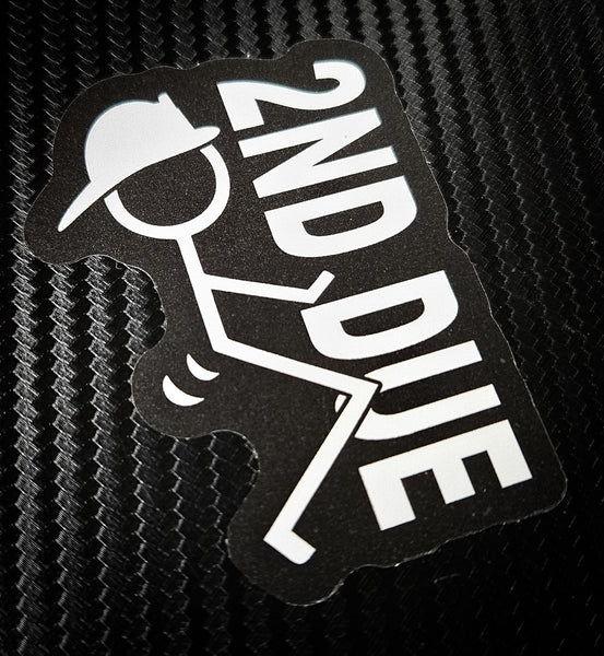 Buy 3 save 33% (mix and match) Fuck 2nd Due Firefighter  (two decals one 2.5" and one 3")  Sticker