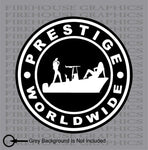 Prestige worldwide boats and hoes Center Console Stepbrothers decal sticker