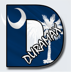 Silverado Chevy Chevrolet D Duramax South Carolina Palm and Crescent Moon sticker decal
